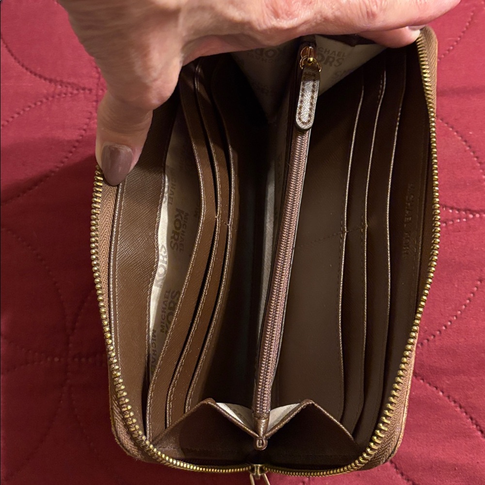 Michael Kors Brown Satchel and Wallet Set - Picture 9 of 9